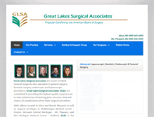 Tablet Screenshot of glsurgical.com